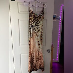 SEXY TIGHT DRESS leopard print